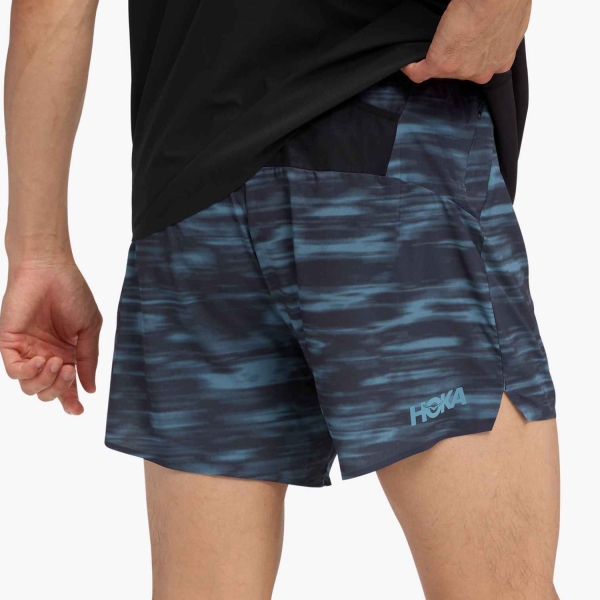 Hoka Glide 5in Shorts - Blue Blurr