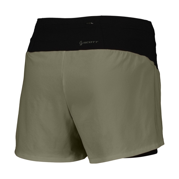 SCOTT Hybrid Endurance 3.5in Shorts - Hay Green