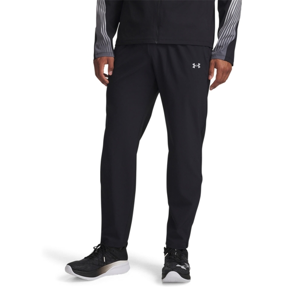 Men's Running Tights and Pants Under Armour Velociti Pro Storm Pants  Black/Reflective 60058980002