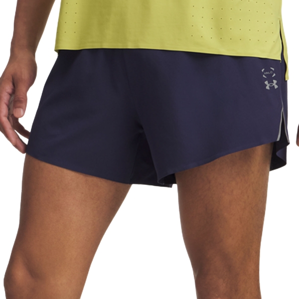 Men's Running Shorts Under Armour Halo 4in Shorts  Washed Navy 60070890403