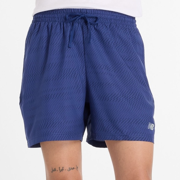 Pantaloncino Running Uomo New Balance Essentials 5in Shorts  Navy MS53227NNY