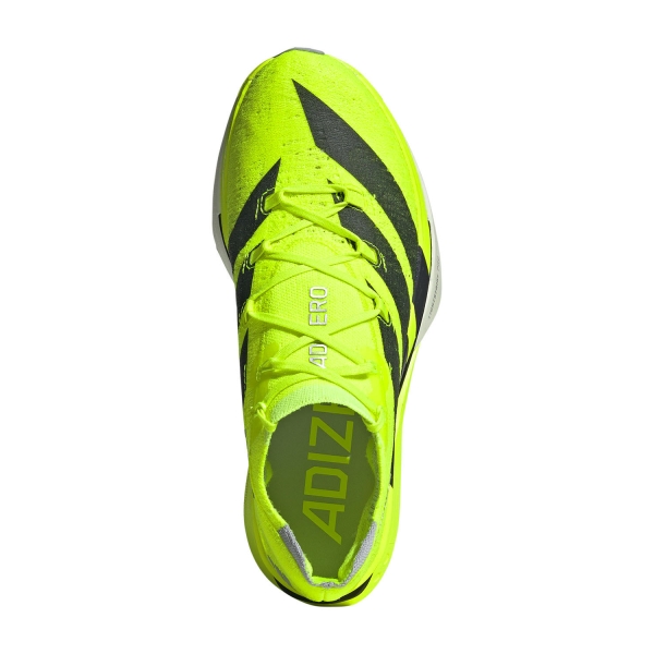 adidas ADIZERO Prime X 3 STRUNG - Lucid Lemon/Core Black/Halo Silver