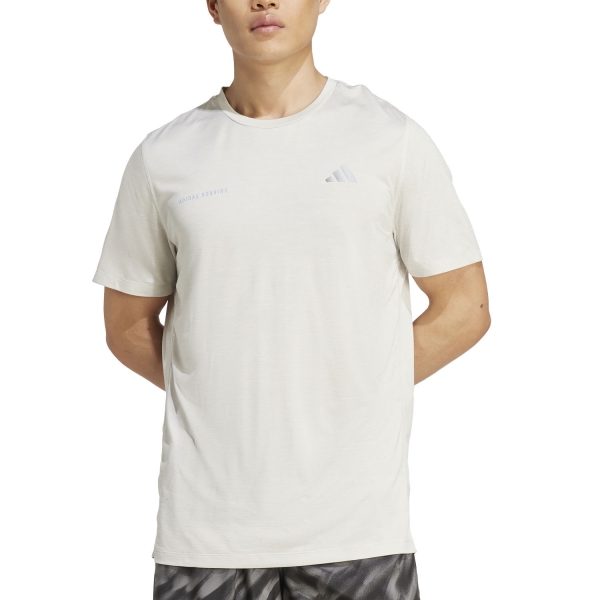 Men's Running T-Shirt adidas OTR Melange TShirt  Orbit Grey JL8724