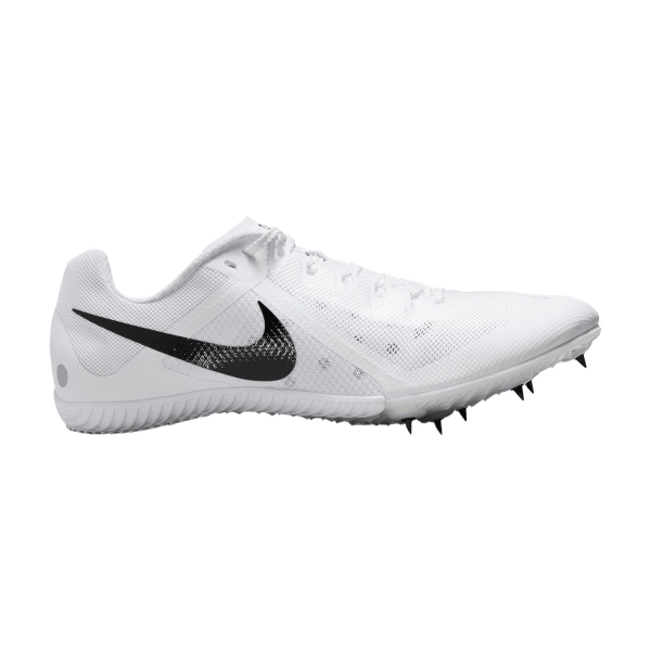 Men's Racing Shoes Nike Zoom Rival Multi  White/Black/Metallic Silver FZ9664100