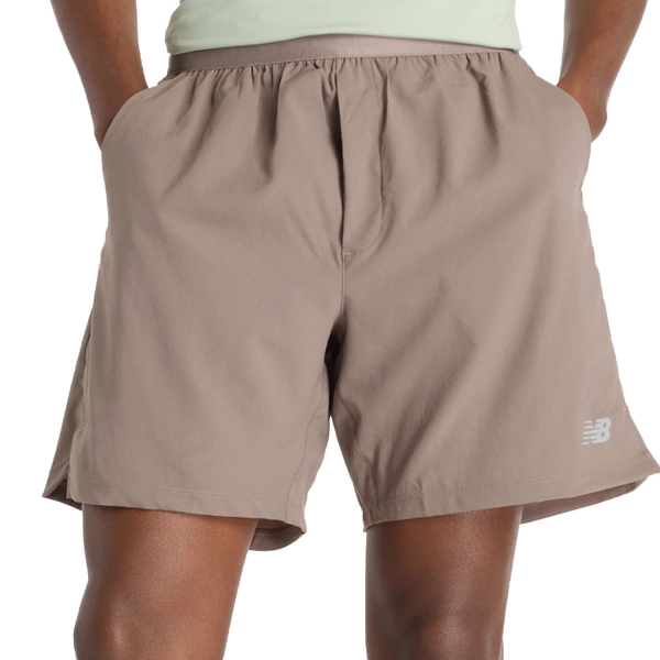 Pantaloncino Running Uomo New Balance AC Lined 7in Shorts  Earth Shadow MS41288EAS