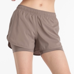 New Balance Essentials 2 in 1 3in Shorts - Earth Shadow