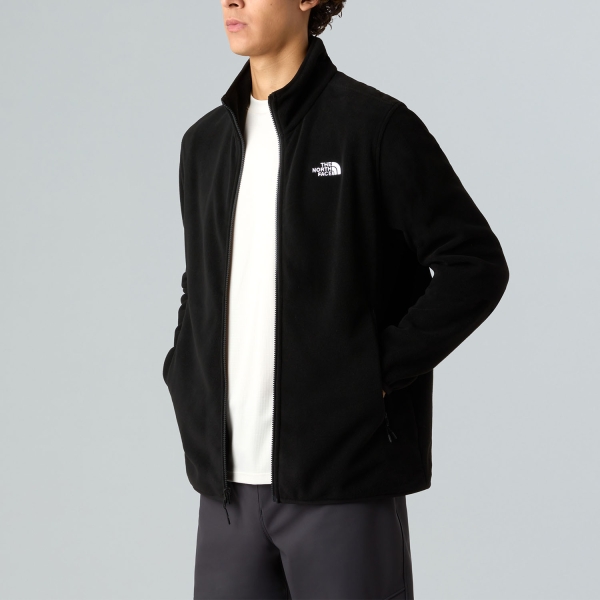 Men's Outdoor Jacket and Shirt The North Face Glacier Sweathshirt  TNF Black NF0A8D0RJK3