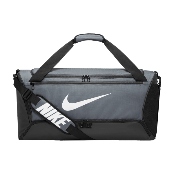 Bag Nike Brasilia 9.5 Medium Duffle  Iron Grey/Black/White DH7710068