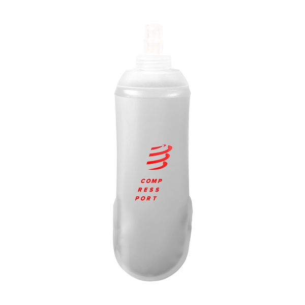 Flask e Sacche Idriche  Compressport Ergoflask Pro 500 ml Flask  Clear XBPU8230070