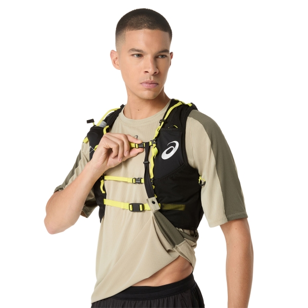 ASICS Fujitrail Elite T-Shirt - Khaki/Mantle Green