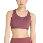 New Balance Essential Run Sports Bra - Washed Burgundy