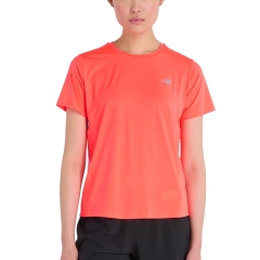 New Balance Race Day Logo Camiseta - Urgent Red
