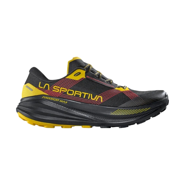 Men's Trail Running Shoes La Sportiva Prodigio Max  Black/Yellow ZFRS104K00Y00