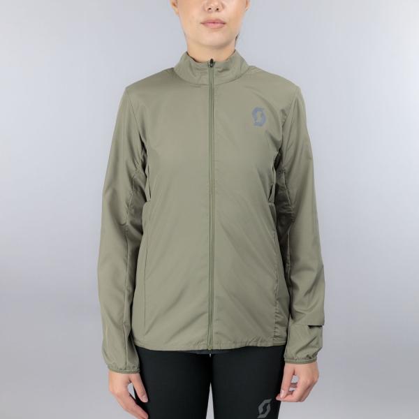 Women's Running Jacket SCOTT Endurance Tech Jacket  Hay Green 4213547991