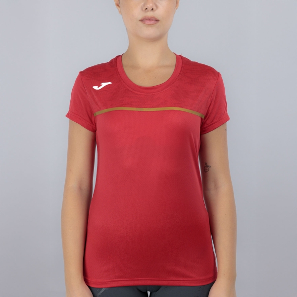 Women's Running T-Shirts Joma Record III TShirt  Red 902526.600
