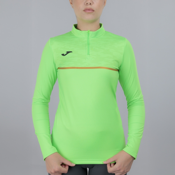 Women's Running Shirt Joma Record III Shirt  Fluor Green 902529.020