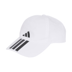 adidas 3 Stripes Cap - White/Black