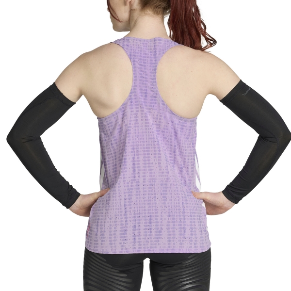 adidas ADIZERO Tank - Powder Plum/Magic Lilac