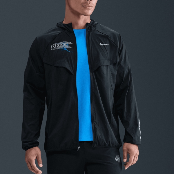 Men's Running Jacket Nike Stride Energy Jacket  Black IM7430010
