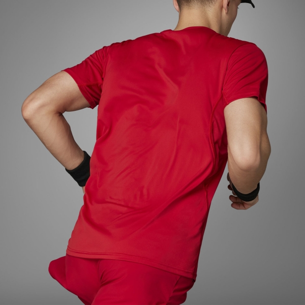 adidas ADIZERO Essentials T-Shirt - Team Power Red