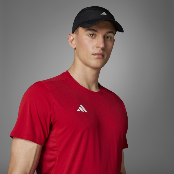adidas ADIZERO Essentials T-Shirt - Team Power Red