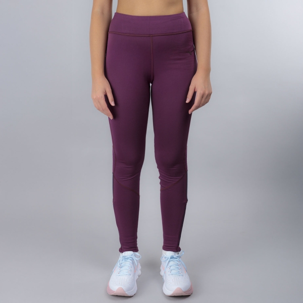 Women's Running Tights Mizuno Active WARMALITE Tights  Dark Purple J2GBC70468