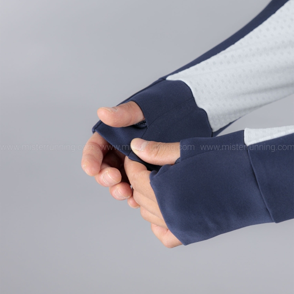 Mizuno Active Warmalite Shirt - Vapor Silver