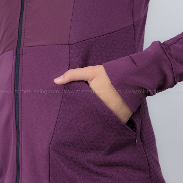 Mizuno Active Warmalite Hybrid Jacket - Dark Purple