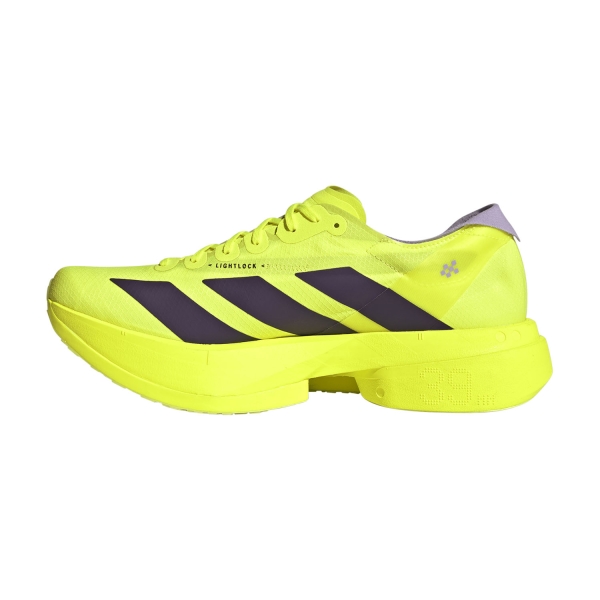 adidas ADIZERO adios Pro 4 - Solar Yellow/Aurora Plum/Powder Plum