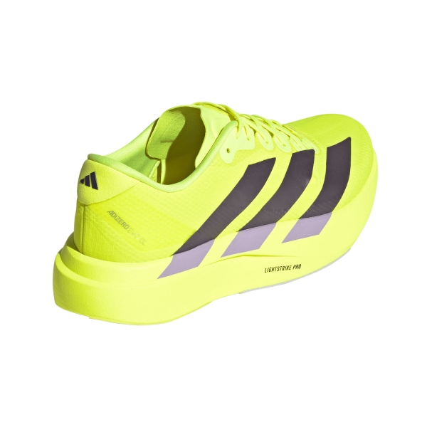 adidas ADIZERO Evo SL WOVEN - Solar Yellow/Aurora Plum/Powder Plum