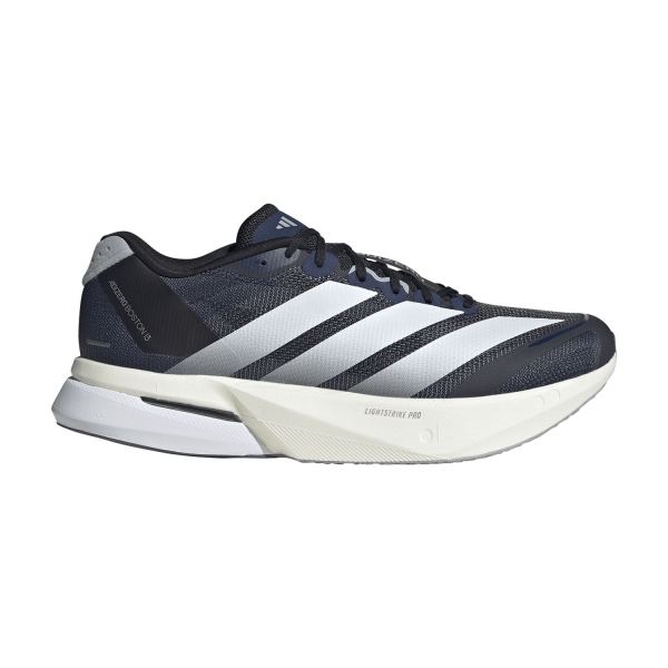 Men's Performance Running Shoes adidas ADIZERO Boston 13  Dark Blue/FTWR White/Halo Silver JS4940