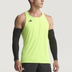 adidas ADIZERO Logo Tank - Lucid Lemon