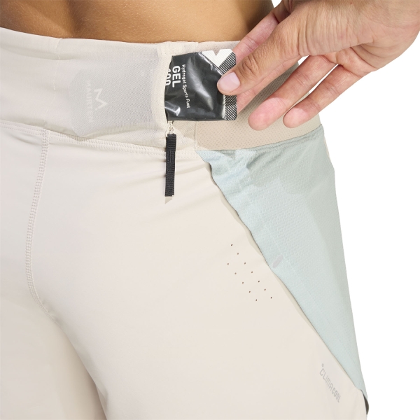 adidas adi365breeze 3in Shorts - Wonder Alumina/Wonder Sage