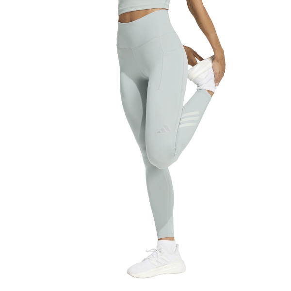 Women's Running Tights adidas adi365 CLIMACOOL 3 Stripes Tights  Wonder Sage KA0131