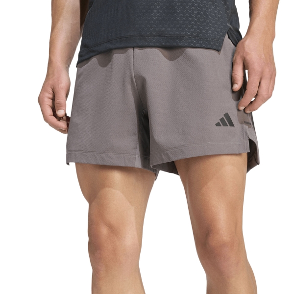 Men's Training Short adidas D4T Power 3 Stripes 5in Shorts  Charcoal KD03565in