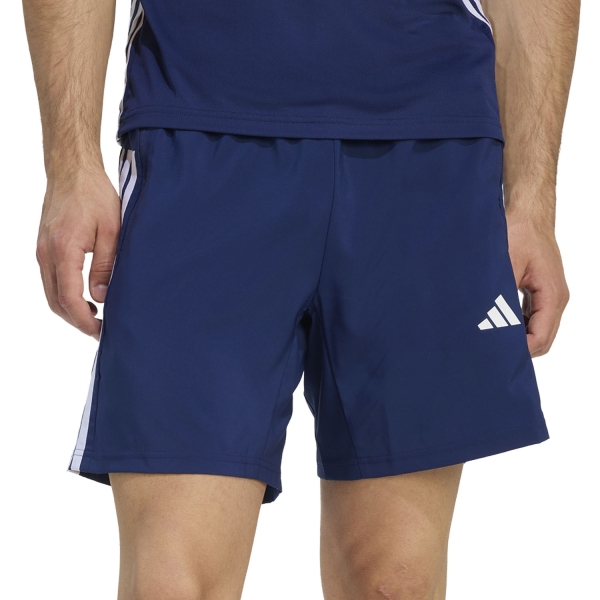Men's Training Short adidas Essentials Base 5in Shorts  Dark Blue/White KD06775in