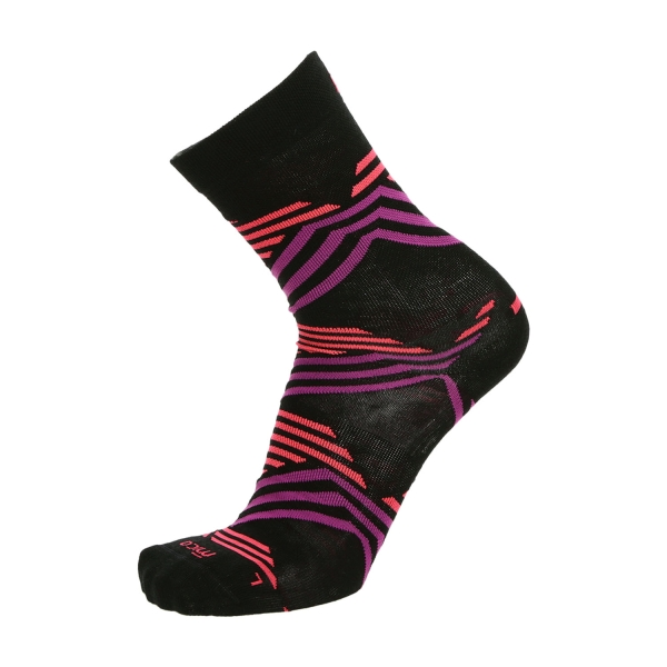 Socks Mico Warm Control Natural Merino Socks  Nero/Fucsia CA 1306 573