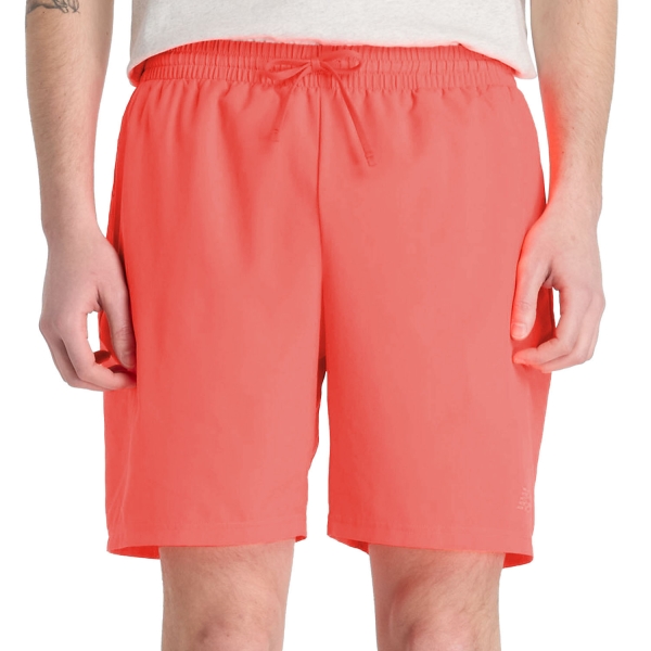 Pantaloncino Running Uomo New Balance Performance 7in Shorts  Urgent Red MS41232URR