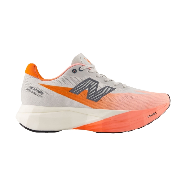 Scarpe Running Performance Donna New Balance FuelCell SuperComp Elite v5  Grapefruit/Grey Matter/Poppy WRCELNY5