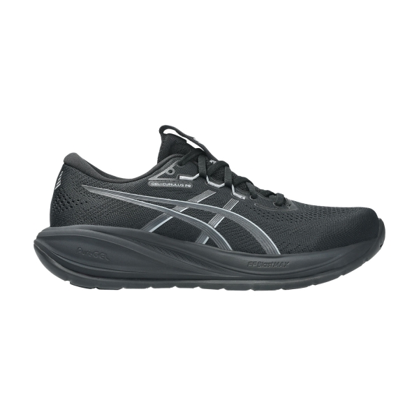 Men's Neutral Running Shoes ASICS GEL Cumulus 28  Black/Carrier Grey 1011C143003