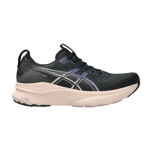 Woman's Structured Running Shoes ASICS Gel Kayano 32  Black/Pearl Pink 1012B838004
