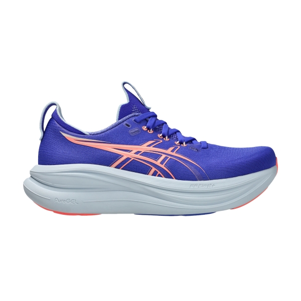 Women's Neutral Running Shoes ASICS GEL Nimbus 28  Cobalt Burst/Sun Coral 1012B899401