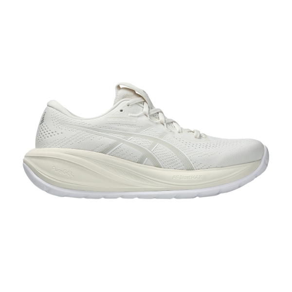 Women's Neutral Running Shoes ASICS GEL Cumulus 28  Cream/Glacier Grey 1012B916100