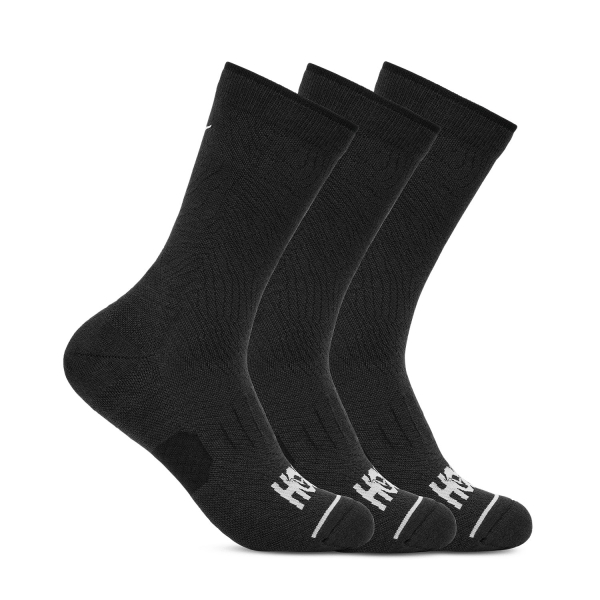 Socks Hoka Crew x 3 Socks  Black 1122931BBBLC
