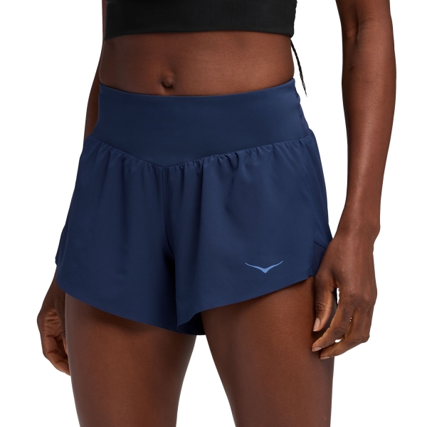 Women's Running Shorts Hoka Glide 4in Shorts  Midnight Blue 1176974MDNB