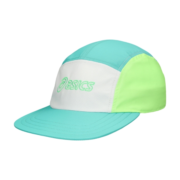 Hats & Visors ASICS 5 Panel Cap  Aurora Green/Cream 3013B331300