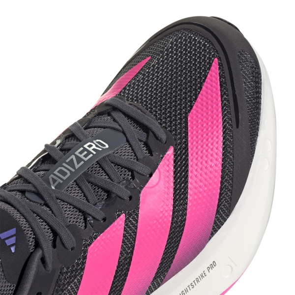 adidas ADIZERO Boston 13 - Core Black/Lucid Pink/Cobalt Blue