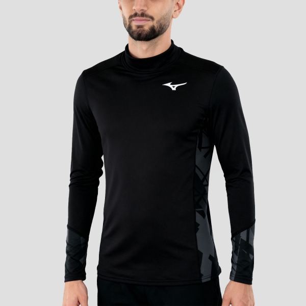 Maglia Intima Uomo Mizuno Virtual Body G5 High Shirt  Black A2GAC51009
