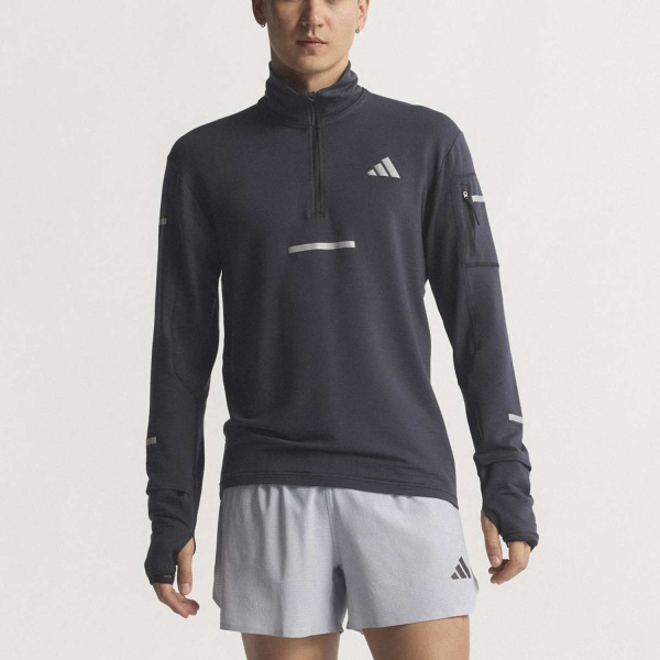 Men's Running Shirt adidas Adi365 CLIMAWARM+ Shirt  Black JP3843