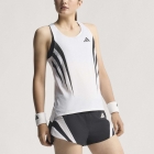 adidas ADIZERO Archive Tank - White